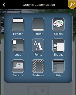 तुम्ही तुमच्या मोफत वेबसाइटचे अनेक पैलू कस्टमाइझ करू शकता.