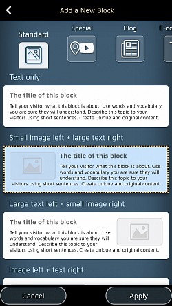 तुमचा व्यवसाय कसा सादर करायचा यावर लक्ष केंद्रित करण्यासाठी सर्वकाही तयार आहे.