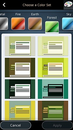 स्मार्ट आवृत्ती तुम्हाला ५६ रंग प्रीसेट देते (सर्व प्रो आवृत्तीमध्ये संपादन करण्यायोग्य)